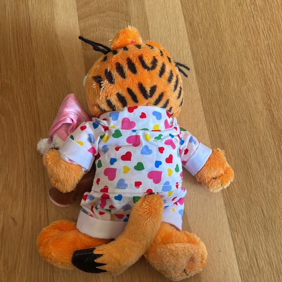 🎉HP🎉COPY - NWT Vintage Goodnight Garfield TY Beanie Babies - Picture 2 of 5